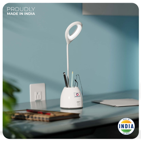 XECH T2C -  Lamp For Study With Pen Holder Rechargeable-4