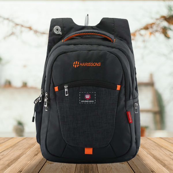 Harrisons Delta Casual Laptop Bag - Black-0