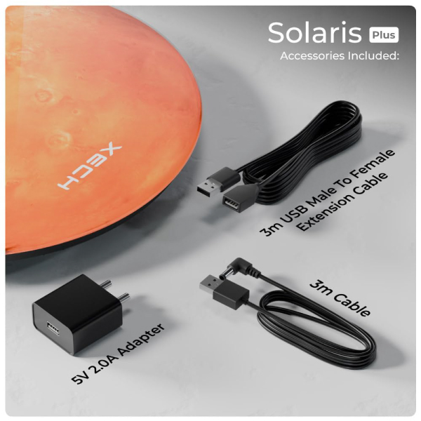 XECH Solaris Plus Mars Clock-6