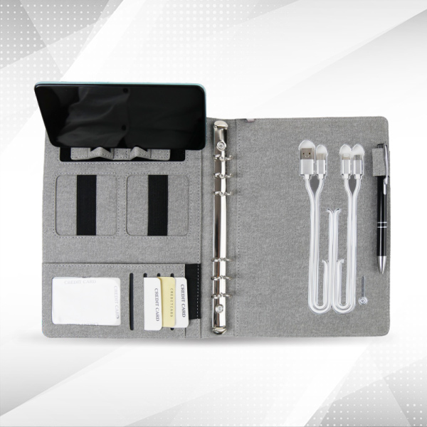 Garnet Power Bank Folder (Grey)-1
