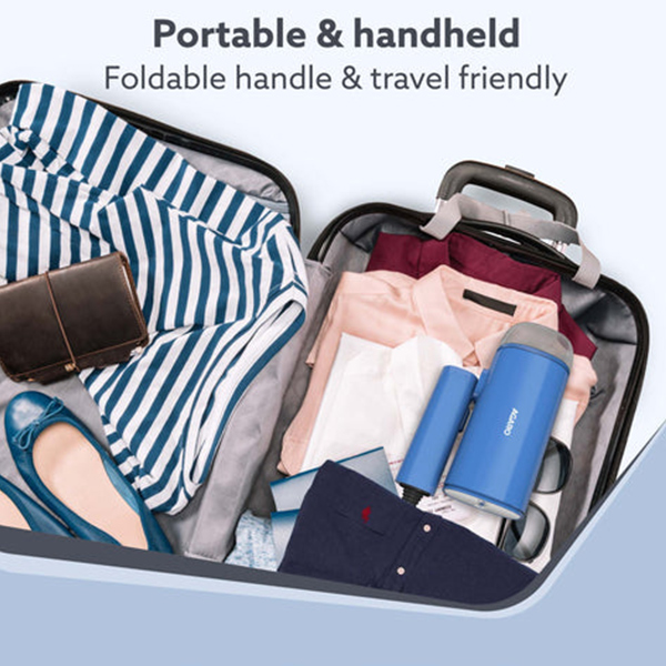 AGARO Elegant Handheld Garment Steamer, 170 ML Water Tank, Blue-4