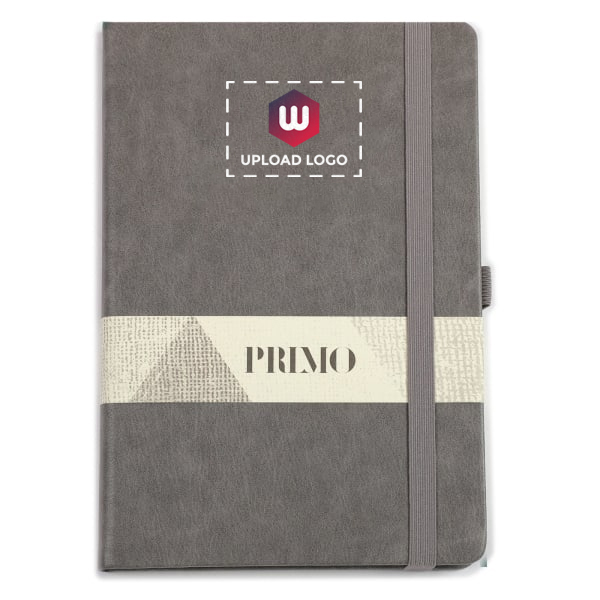 Primo A5 Grey Premium Diary – Personalized with Logo