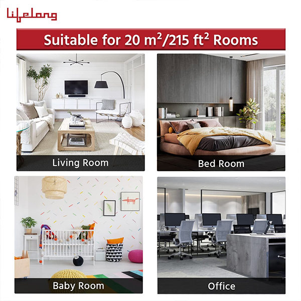 Lifelong LLRH18 4.5L Room Humidifier with Digital Display, Top Fill Room Humidifier-5