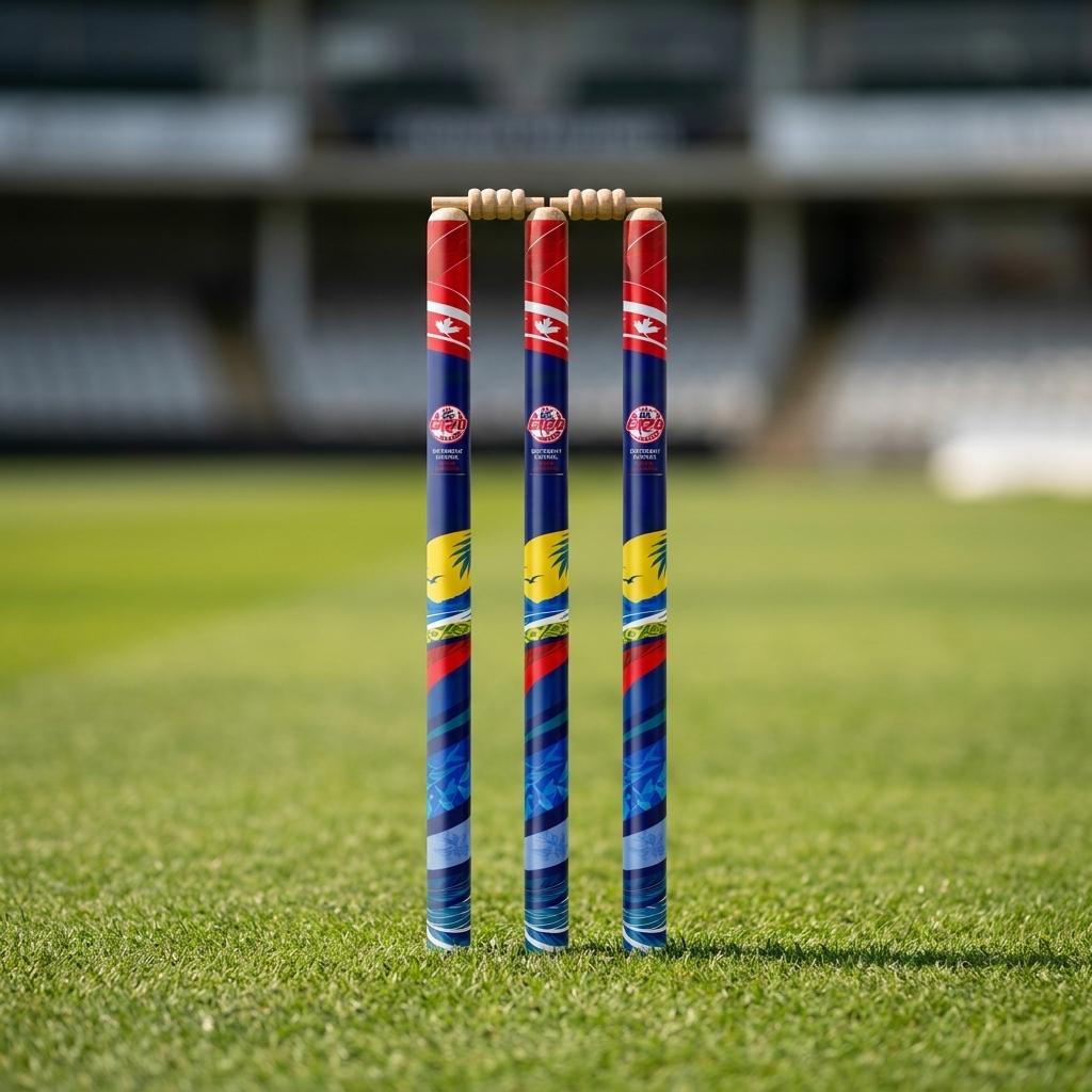 Personalized Cricket Stumps with Full Colour Printing