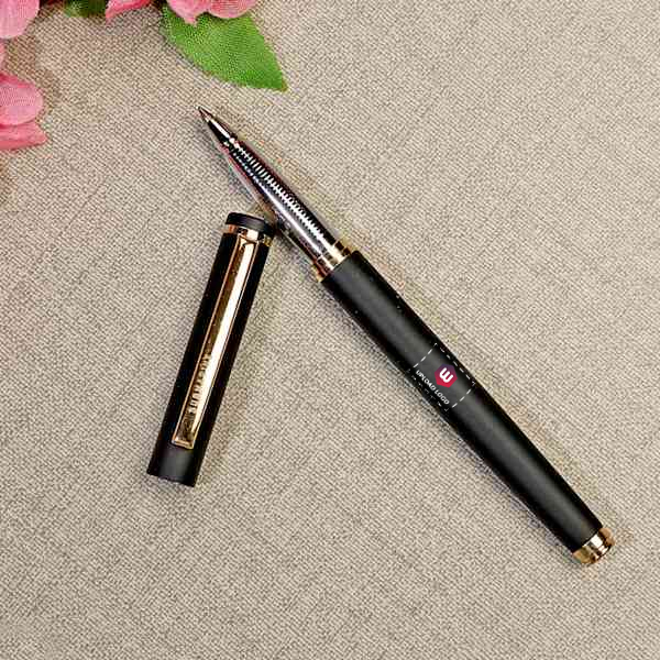 Rose Gold Roller Pen - Personalized Logo-3