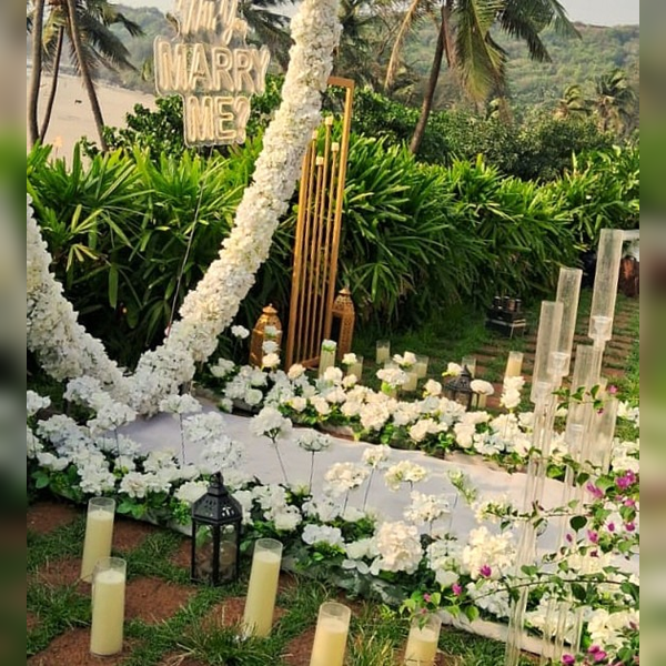 Floral Heart Proposal Experience-5