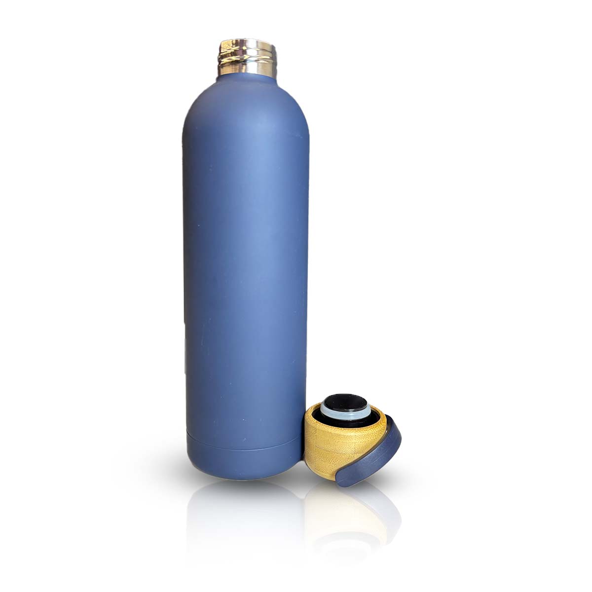 Custom logo Bamboo Cap Bottle for Corporate Gifting-4