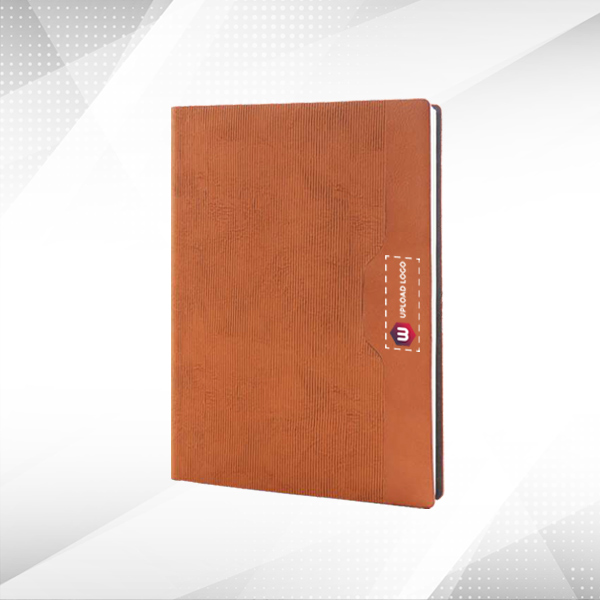 Leather Office Diary – Soft PU Cover with Custom Logo - DM 117