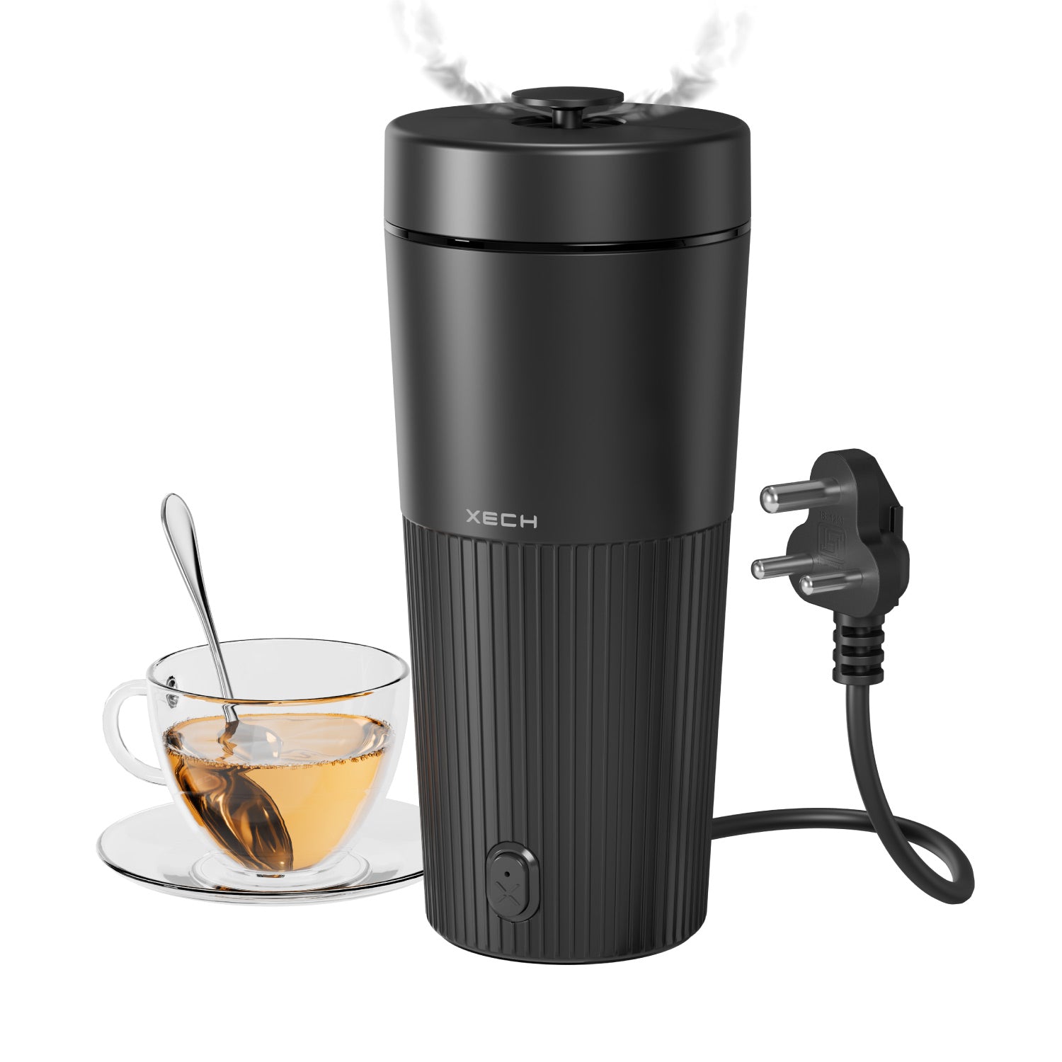 XECH Hydroboil Pro Electric Travel Kettle 700ml (Black) with Custom Logo Branding
