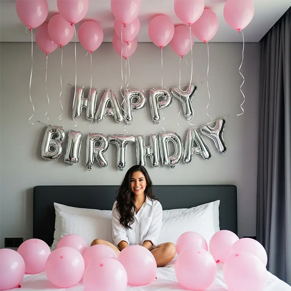 Room Decor for Birthday Surprise