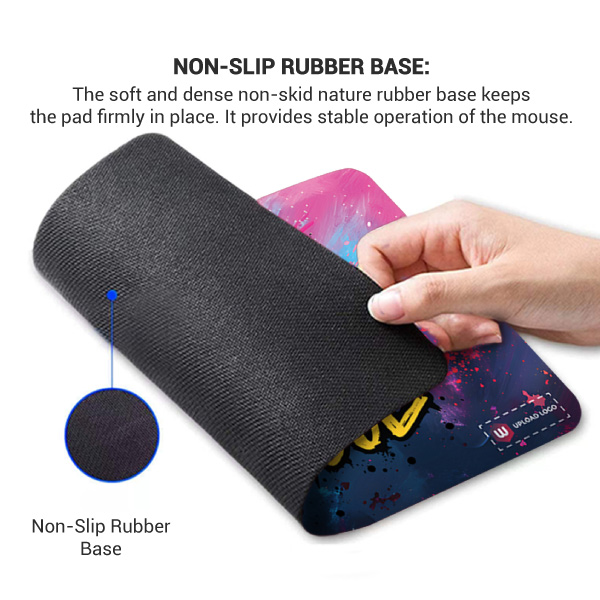 Colourful Design Mouse Pad with Customized Logo-5