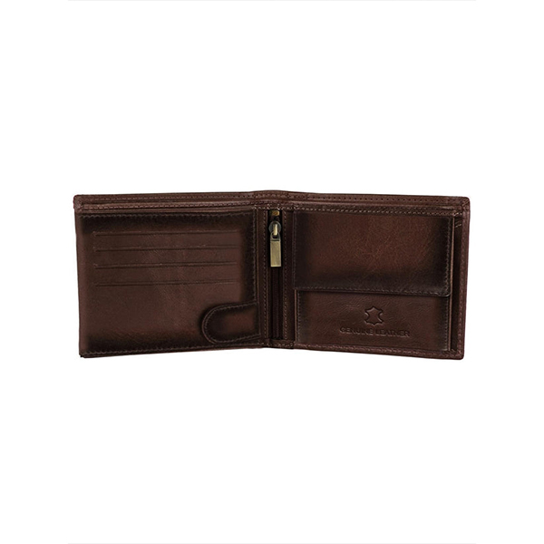 WILDHORN COSTA MESSA Leather Gift Set – Wallet, Keychain & Pen (Carob Brown)-3