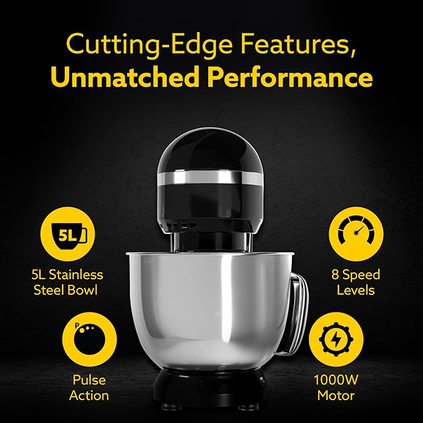 AGARO Royal Stand Mixer - 1000W-4