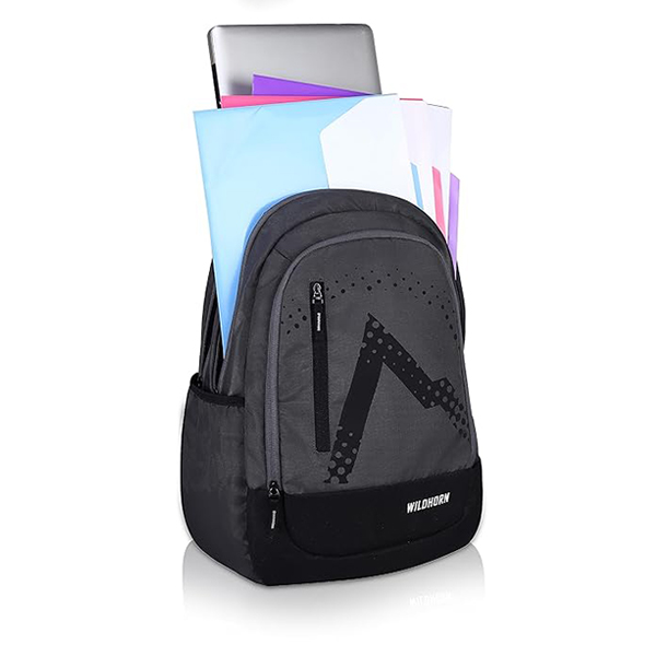 WILDHORN Premium Laptop Backpack (Grey)-2