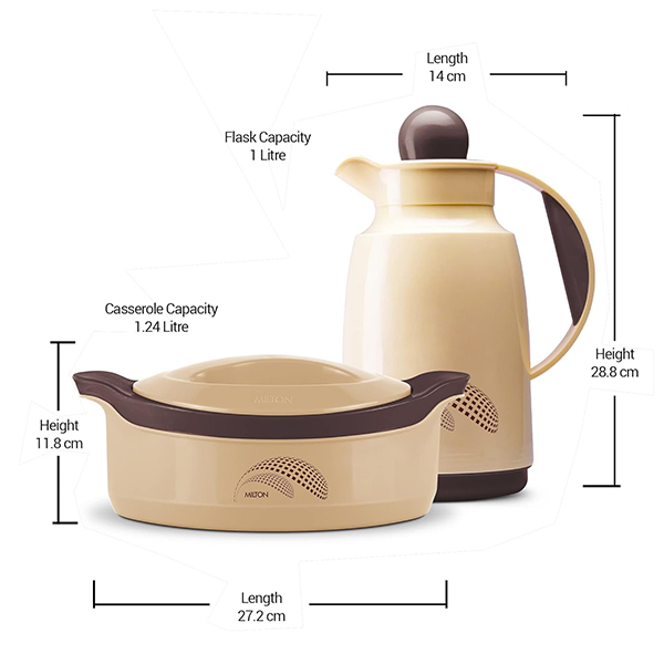 MILTON Memento Gift Set - (Brown)-6