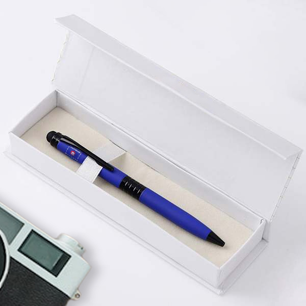 Modern Blue Twist Pen - Customized-2