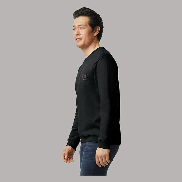 Gildan Heavy Blend Adult Crewneck Sweatshirt Black-1