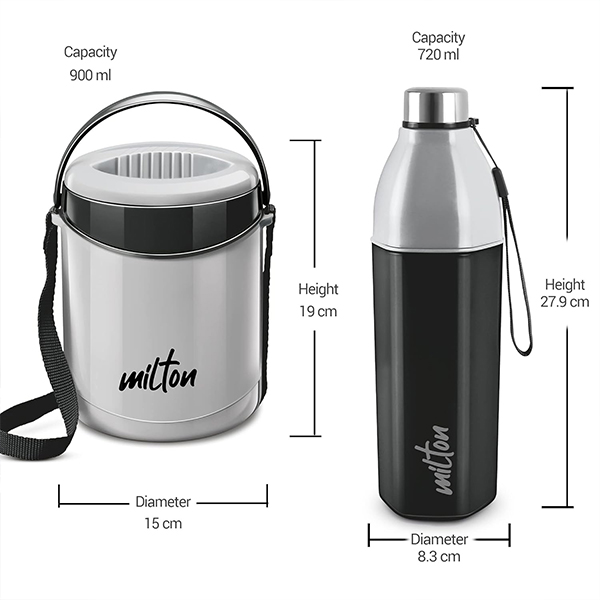 MILTON Essential Gift Set (Grey & Black)-5