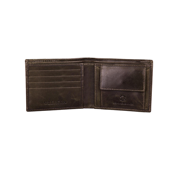 WILDHORN SEYMOUR Leather Wallet & Belt – Premium Gift for Men (Brown Crunch)-2