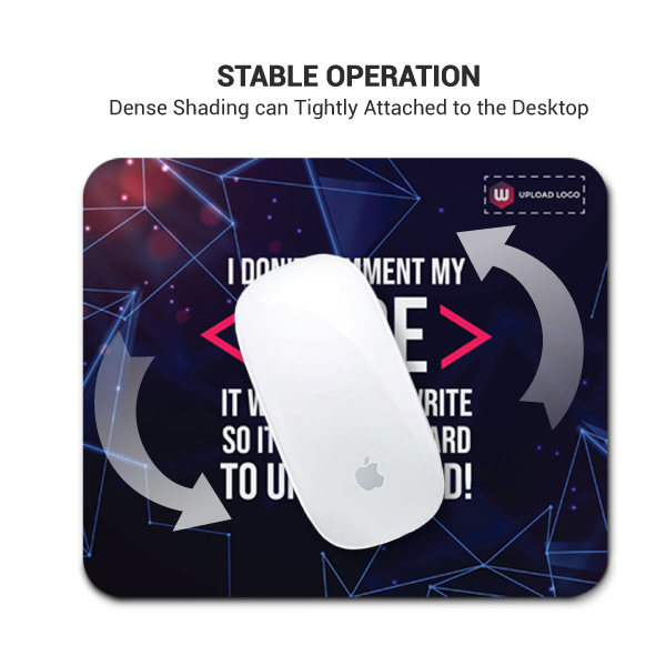 Coder Mouse Pad with Customized Logo-2