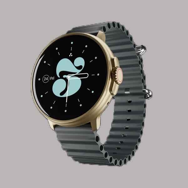 Ambrane Wise Rush Smart Watch (Black)