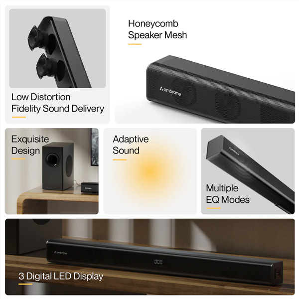 Ambrane Evoke 120 Sound Bar-1