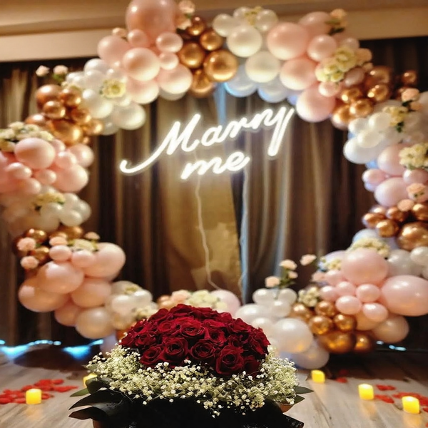 Marry Me Balloon Décor-2