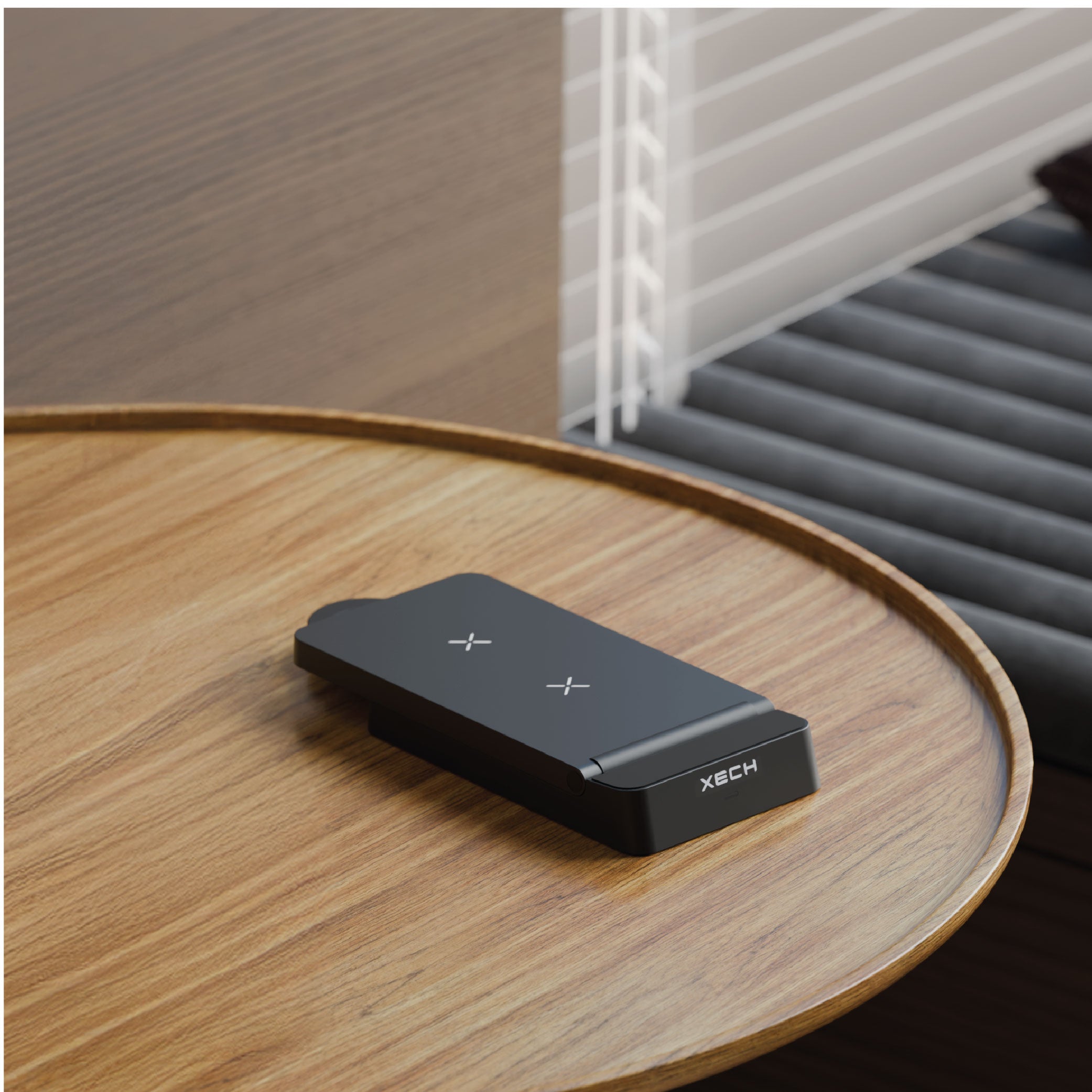 XECH Powerbase Max Multi-Charger (Black) for Corporate Gifting-5
