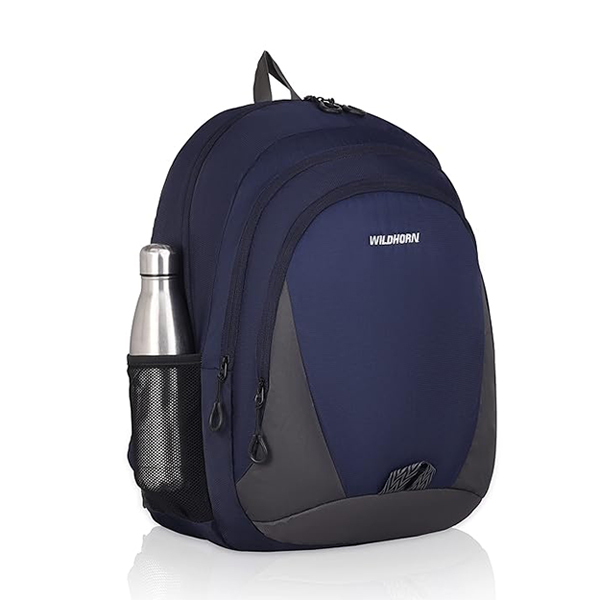 WILDHORN Vienna Laptop Backpack (Blue & Grey)-2