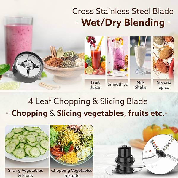 AGARO Regency Multifunctional Blender – 250W-3