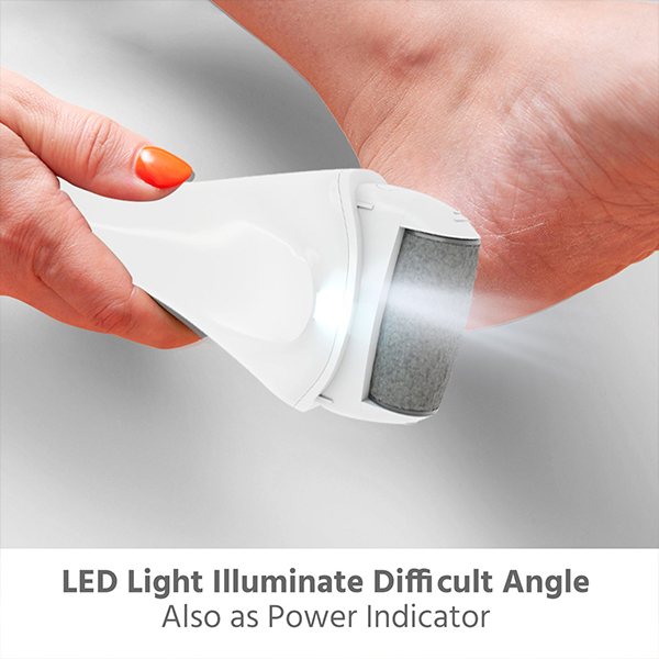 Lifelong LLPCW208 Callus Remover Foot Scrubber (Grey)-2