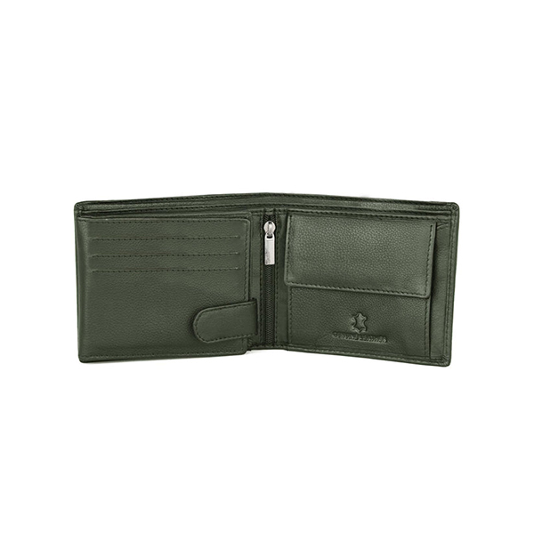 WILDHORN CORDOVA Premium Leather Wallet, Keychain & Pen Gift Set (Green Hunter)-3