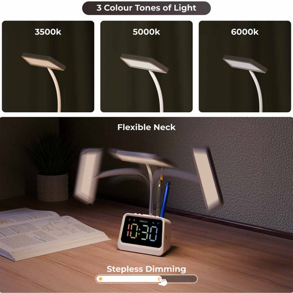 XECH Prism Digital Clock with Lamp-4