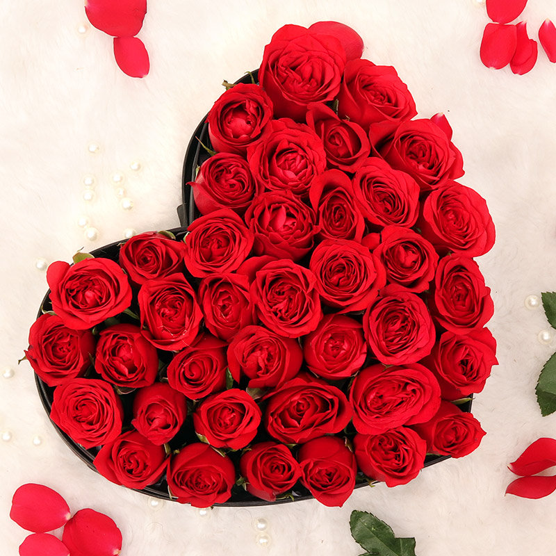 Rose Day Heart Box-1