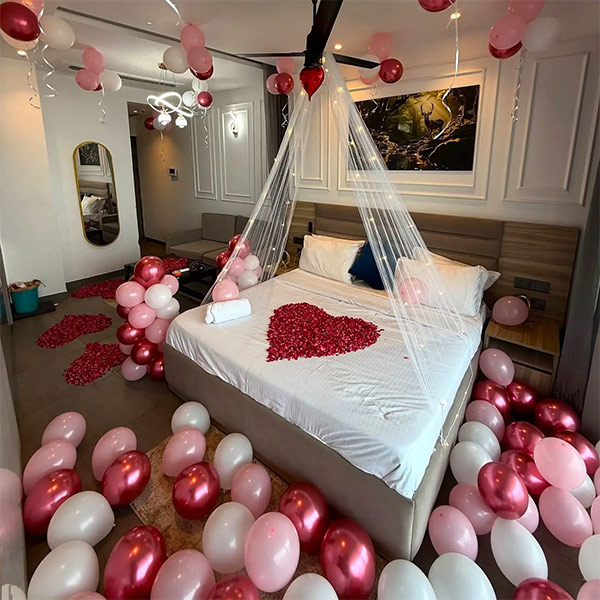 Heart Petal Canopy Room Décor