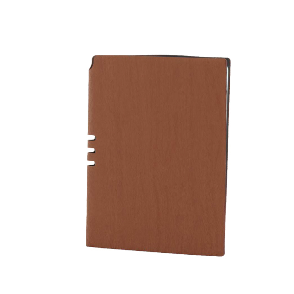 Customized 3-in-1 Combo Diary, Pen & Keychain Gift Set for Employees (Wooden sienna)-1