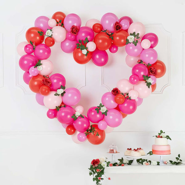 Charming Red Valentine’s Day DIY Decoration Kit